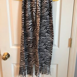 Zebra scarf